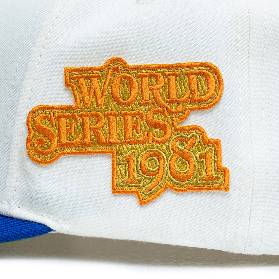 LA 1981 World Series Snapback (Cream/Royal/Tri Color LA)