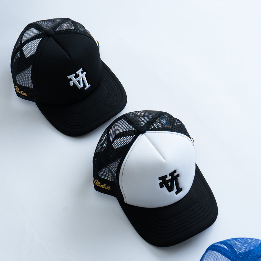 LA Foam Trucker Snapback 1981 World Series (Black/Black)