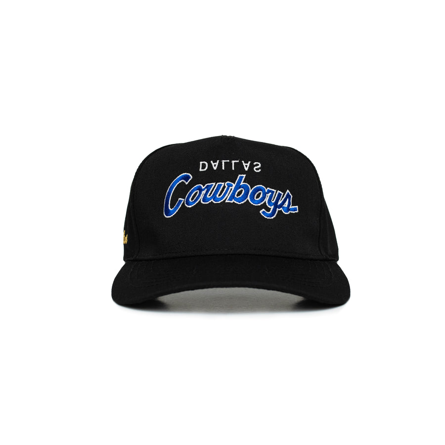 Cowboys Essential 5 Panel Snapback (Black)