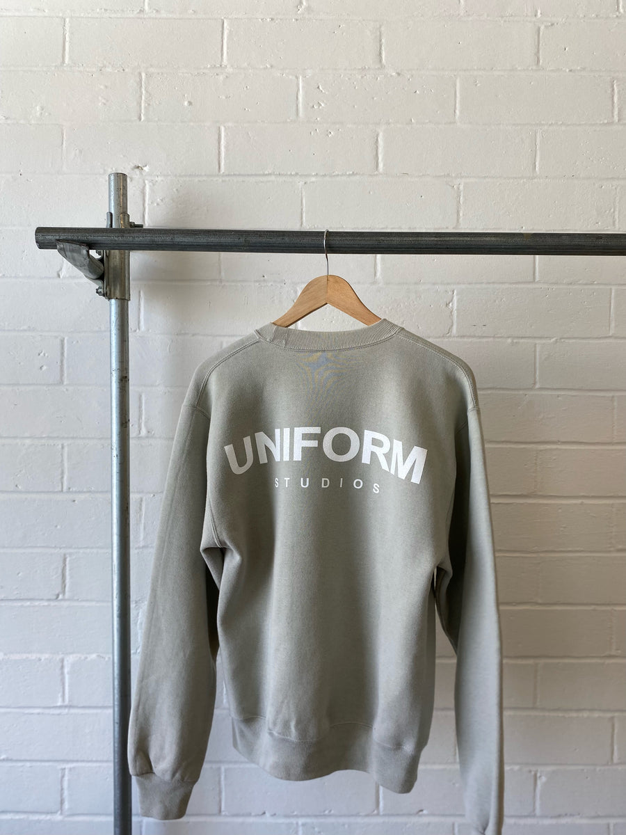 RUSSELL BLANK CREWNECK BEIGE (SMALL)