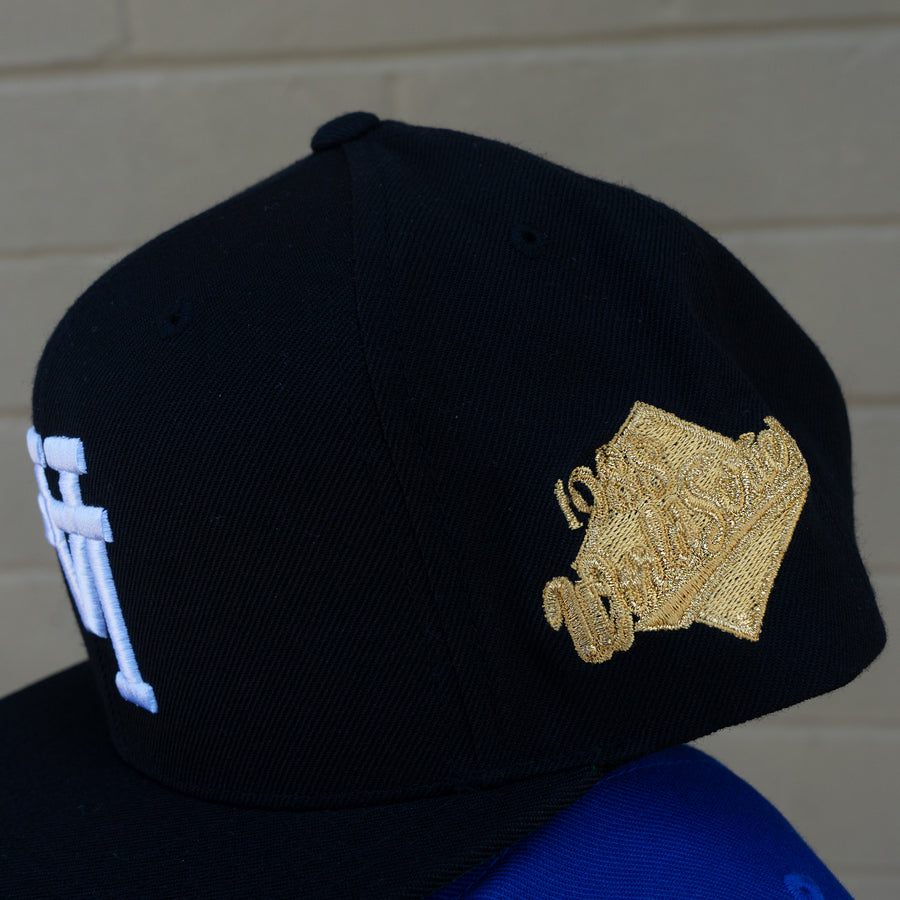 LA World Series 1988 Gold Stamp Snapback (Black)