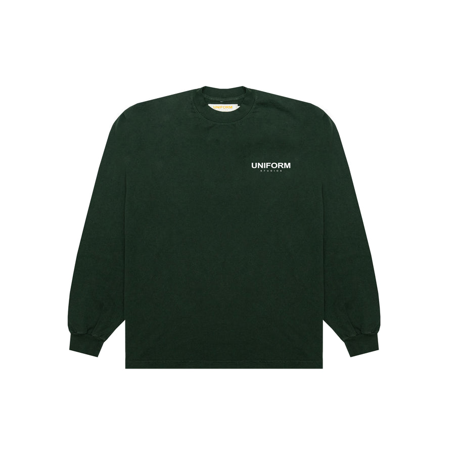 Uniform Studios Logo Long Sleeve (Forest)