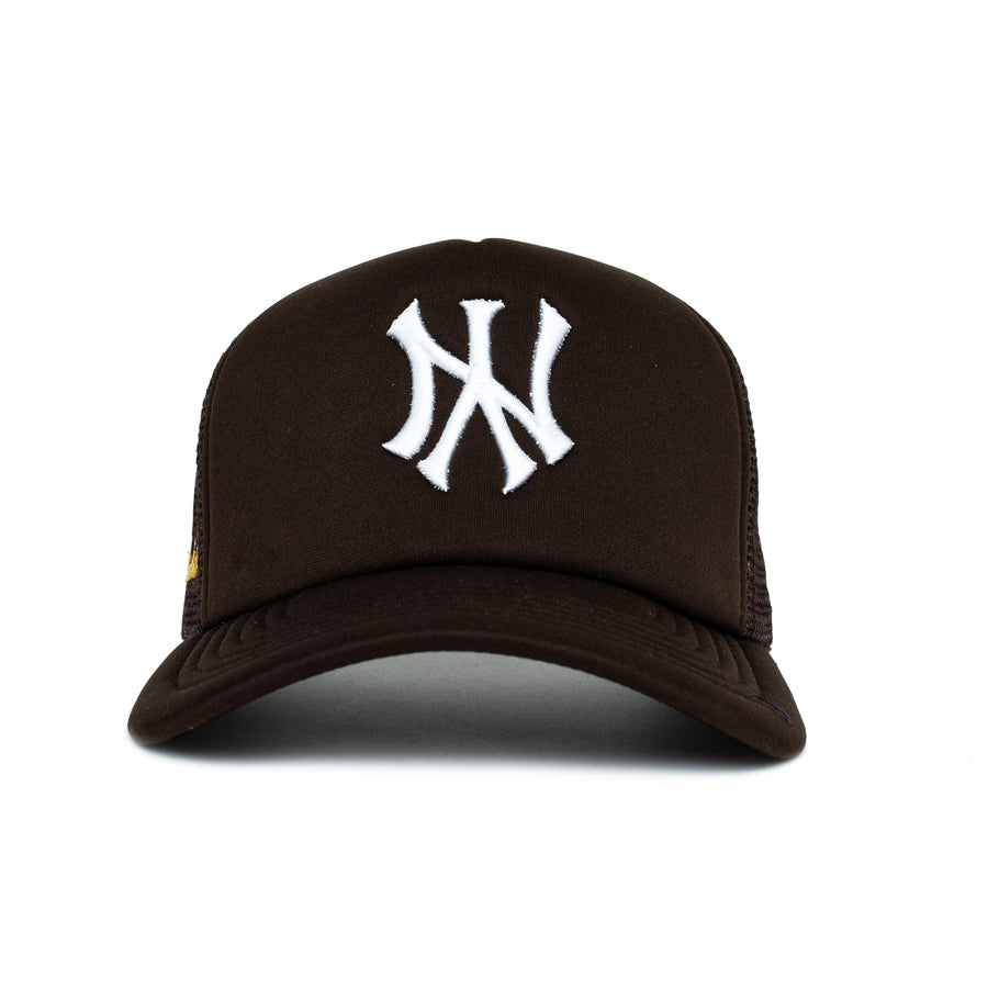 NY Foam Trucker Snapback 50 Year Anniversary (Brown/Brown)