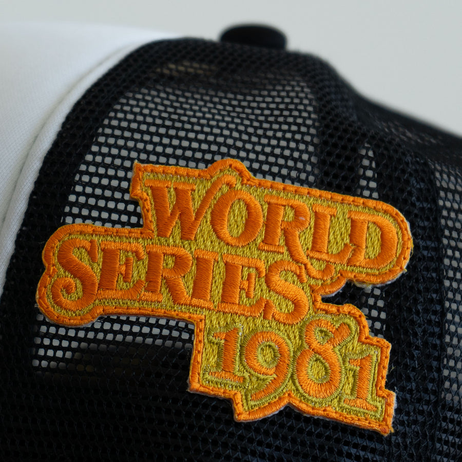 LA Foam Trucker Snapback 1981 World Series (Black/White)