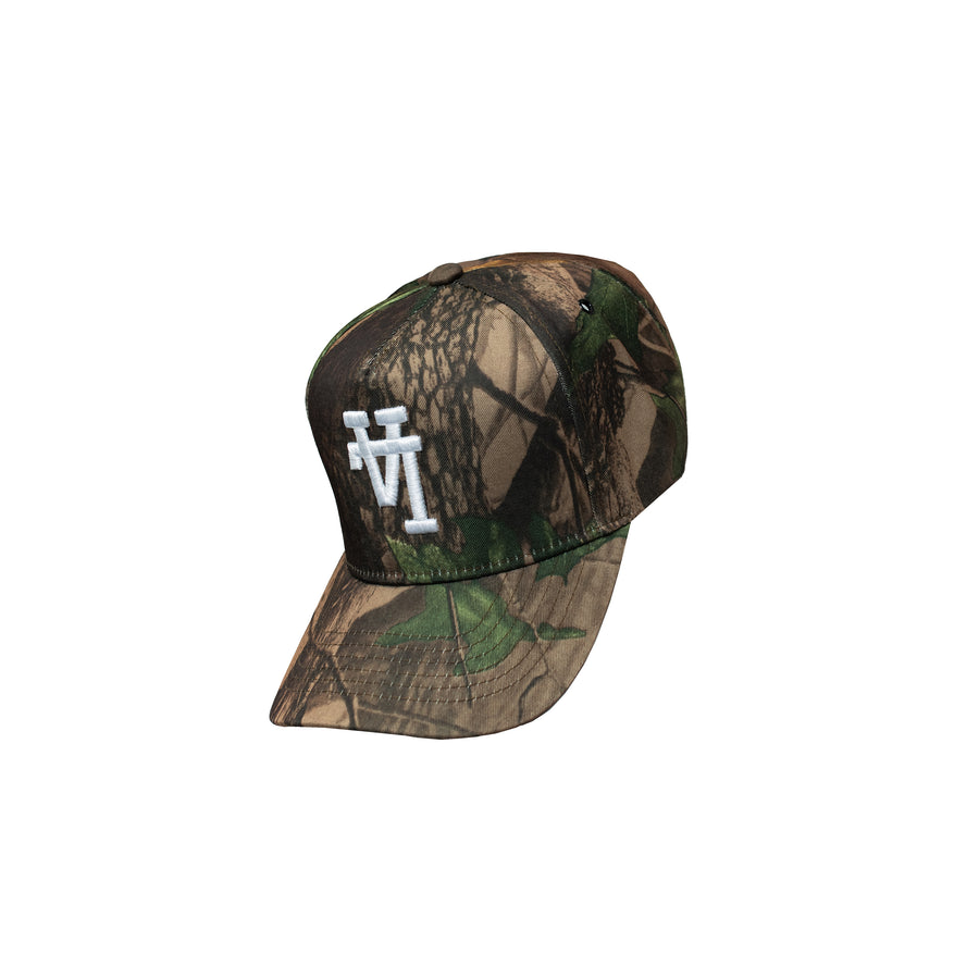 LA Essential 5 Panel Strapback (Camo)