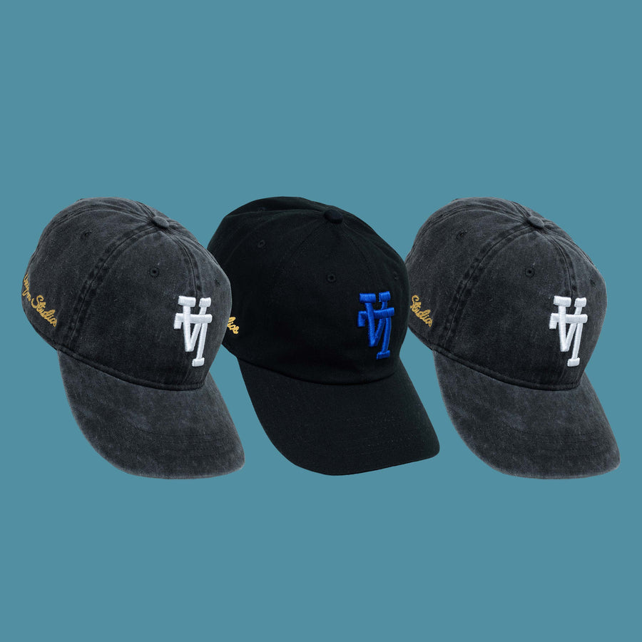 LA Dad Cap (Black/Royal)
