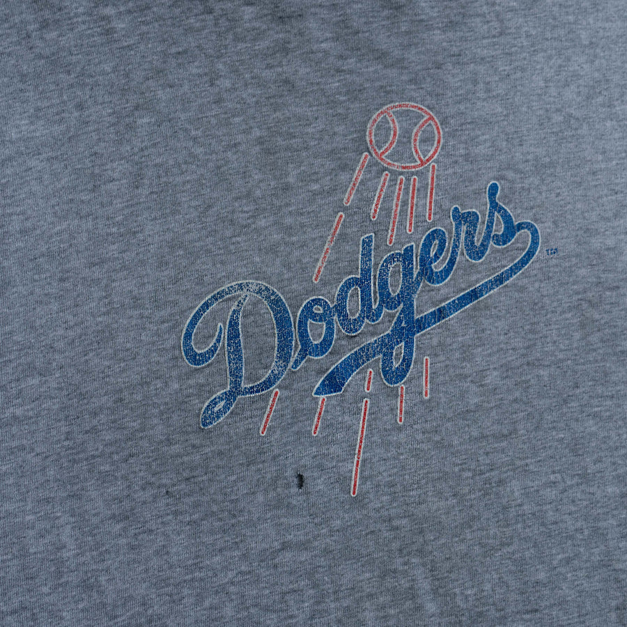 2000'S DODGER HEATHER GREY T-SHIRT (X-LARGE)