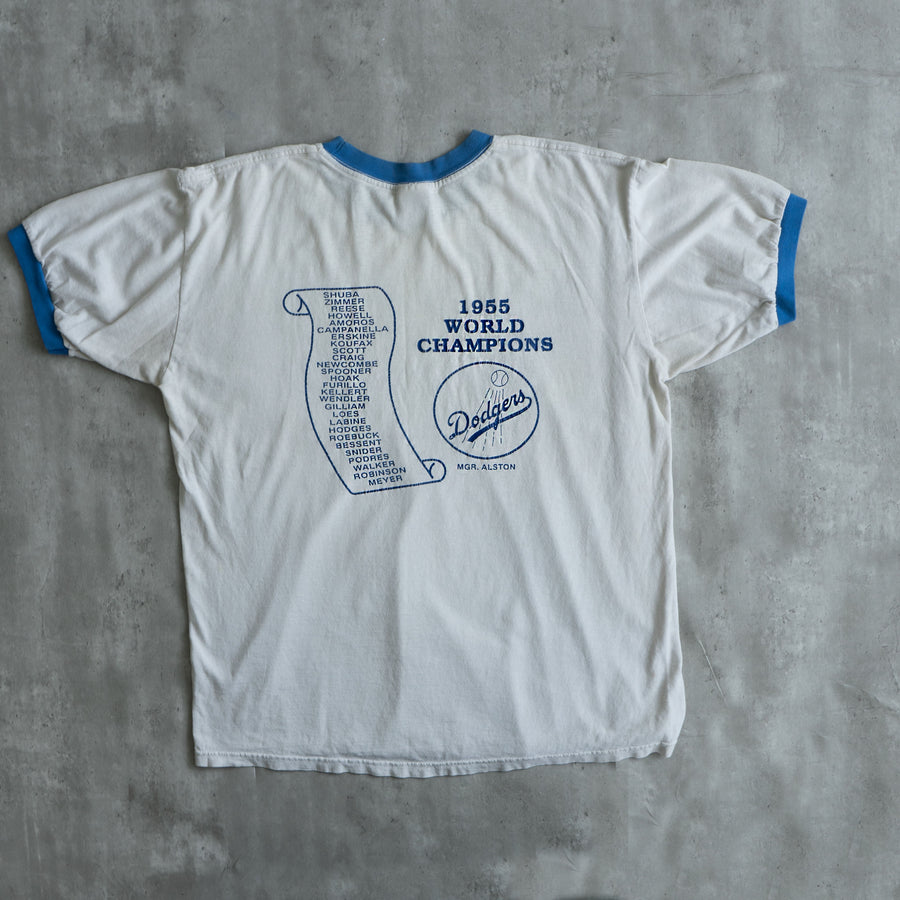 BROOKLYN DODGER 1955 GRAPHIC TEE (LARGE)