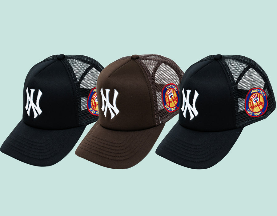 NY Foam Trucker Snapback 50 Year Anniversary (Brown/Brown)