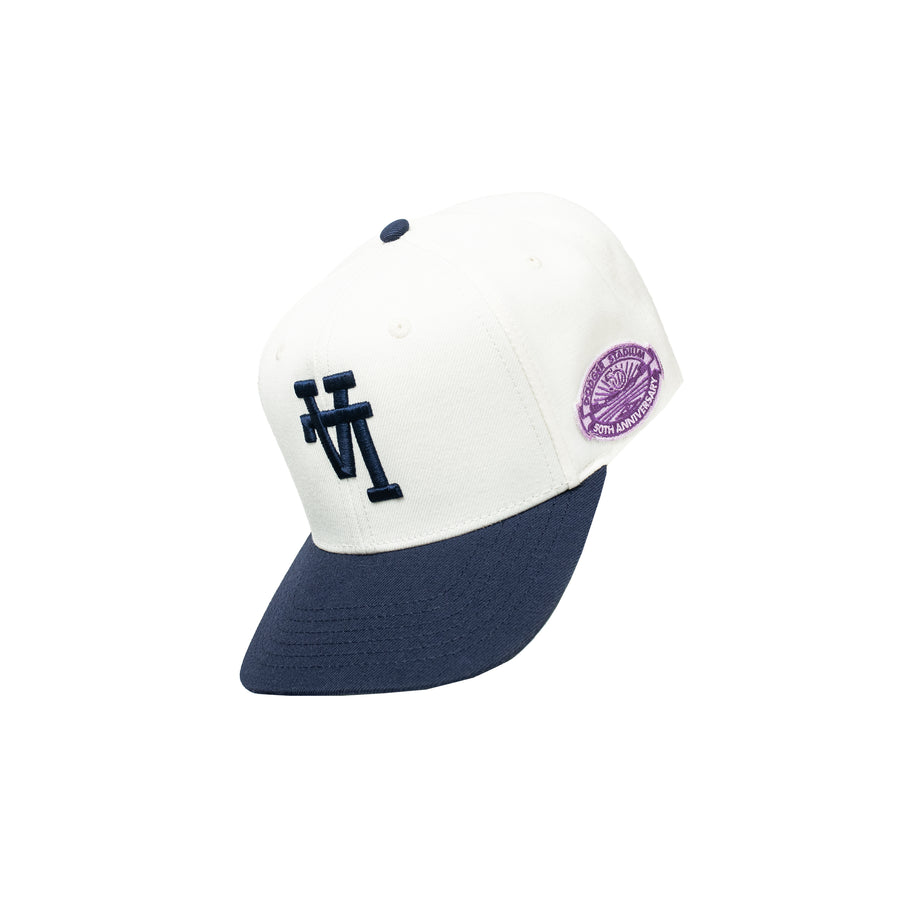 LA 50th Anniversary Snapback (Navy/Cream/Navy LA)
