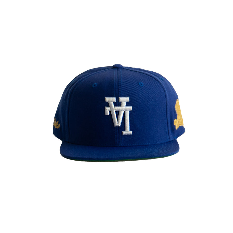 LA World Series 1988 Gold Stamp Snapback (Royal)