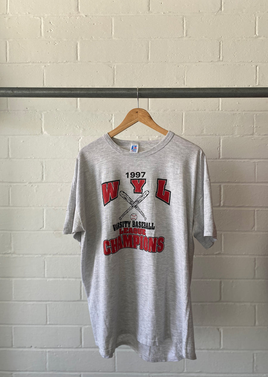 1990'S RUSSELL BASEBALL LEAGUE TEE (X-LARGE)