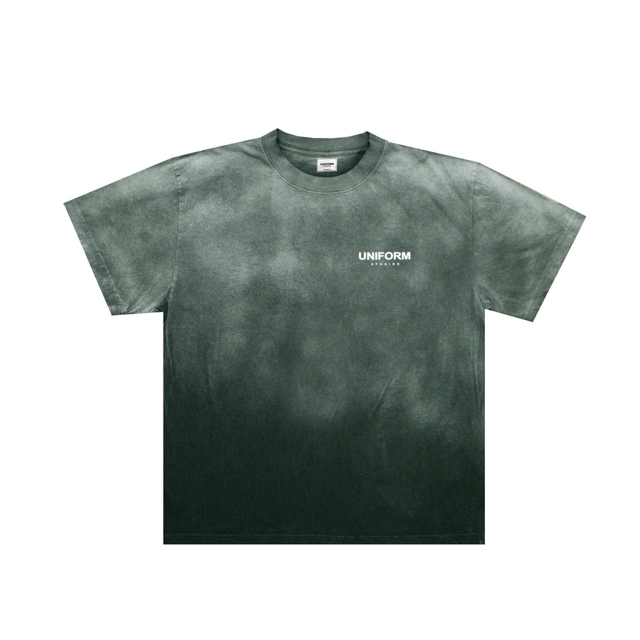 Uniform Studios Logo Tee Ombre (Sea Moss Green)