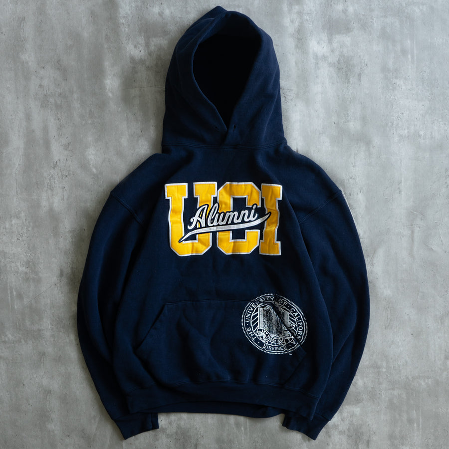 UCI ALUM MADE IN USA HOODIE NAVY (LARGE)