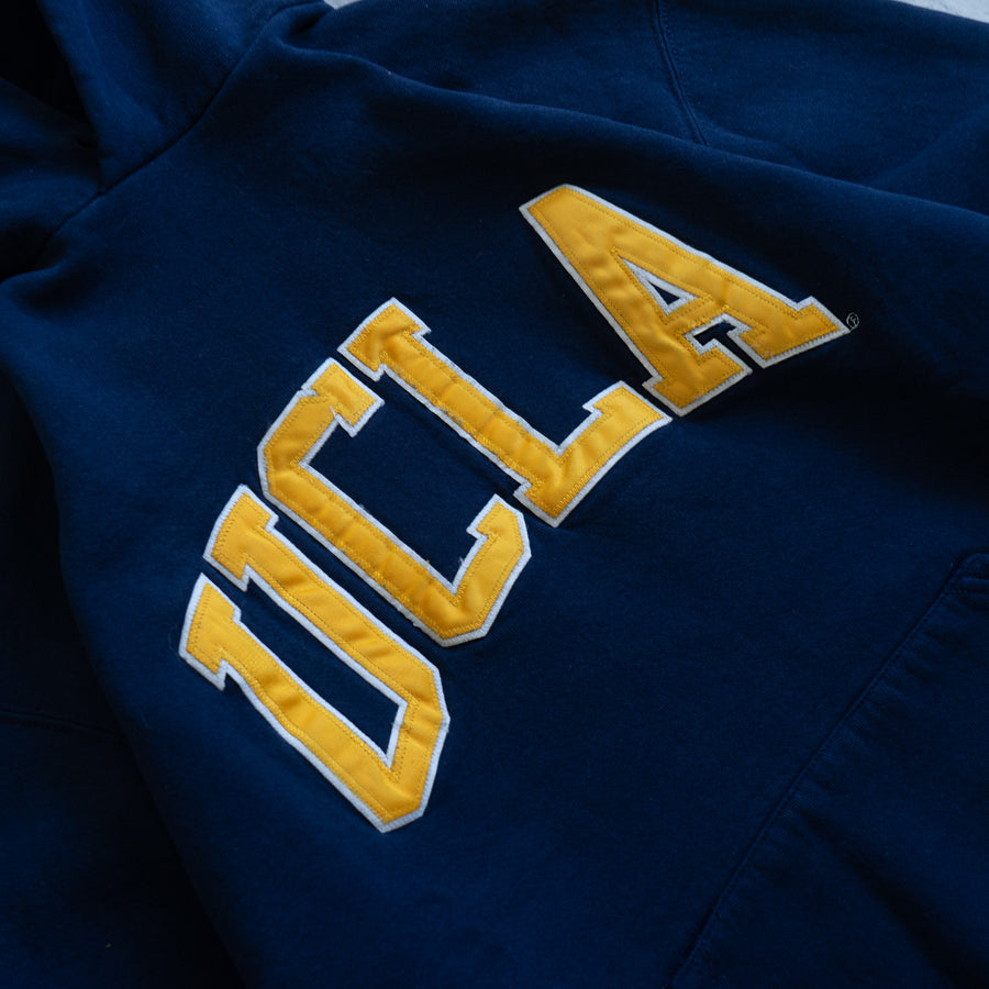 VINTAGE UCLA RUSSELL NAVY HOODIE (LARGE)