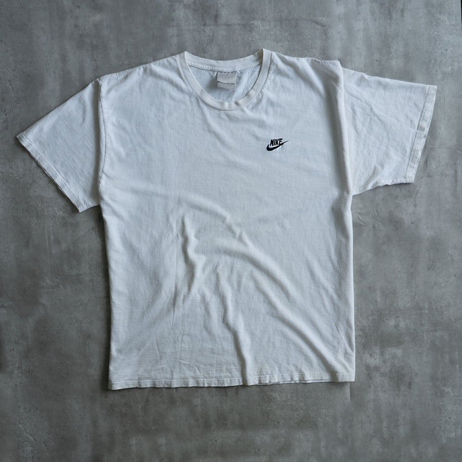 VINTAGE NIKE EMBROIDERED T-SHIRT (X-LARGE)