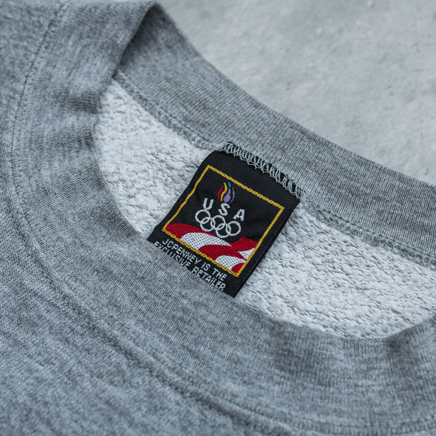 J.C. PENNY x USA OLYMPICS 1990'S HEATHER GREY CREWNECK (XL)