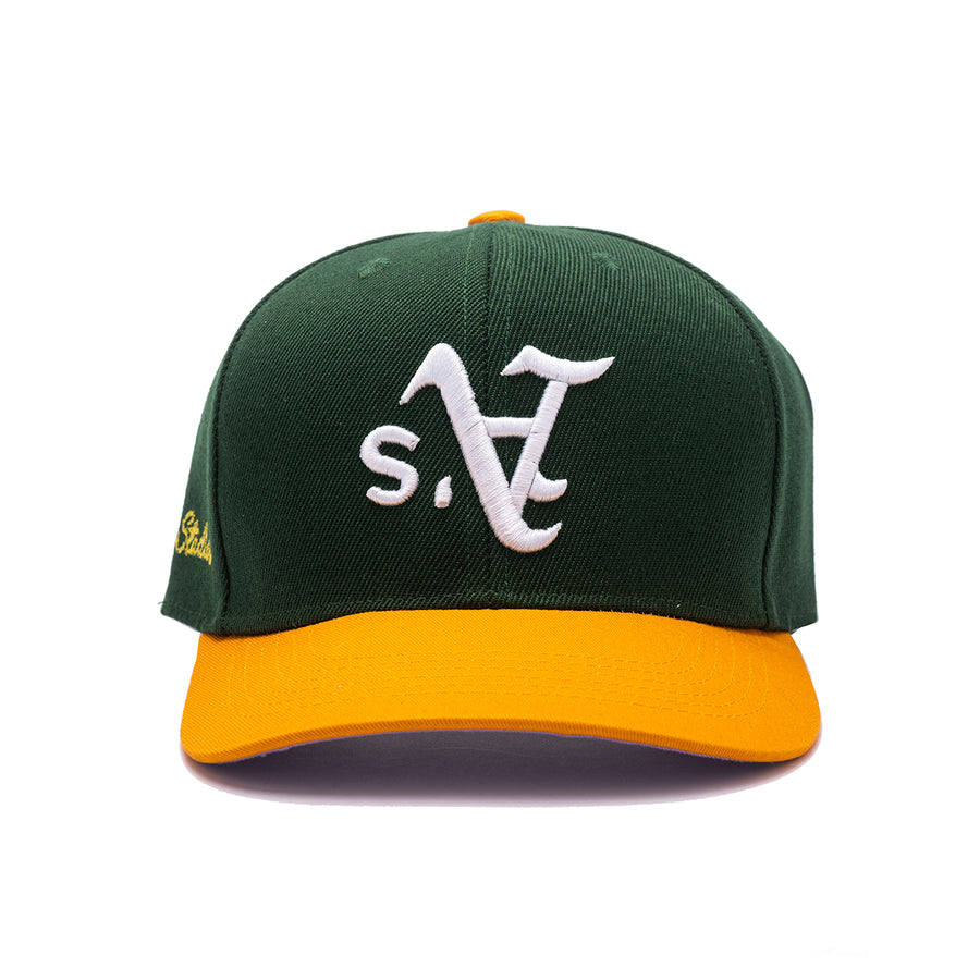 Oakland A's Snapback Two Tone (Green/Gold)