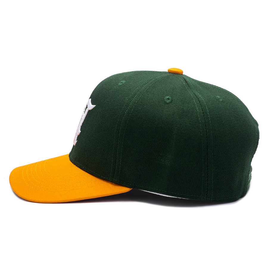 Oakland A's Snapback Two Tone (Green/Gold)