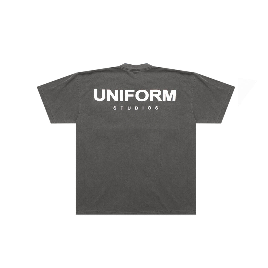 Uniform Studios Logo Tee (Pigment Black)