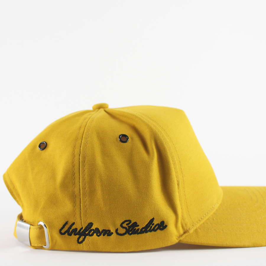 Uniform LA 5 Panel Strap-back (Yellow/Black)