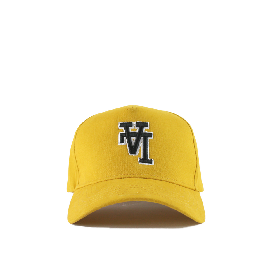 Uniform LA 5 Panel Strap-back (Yellow/Black)