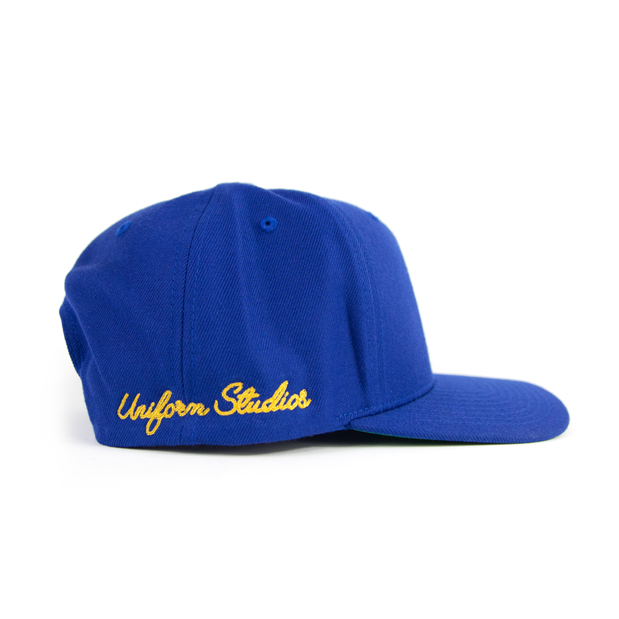 Uniform Studios Mets Chain Stitch Snapback (Royal/Orange)