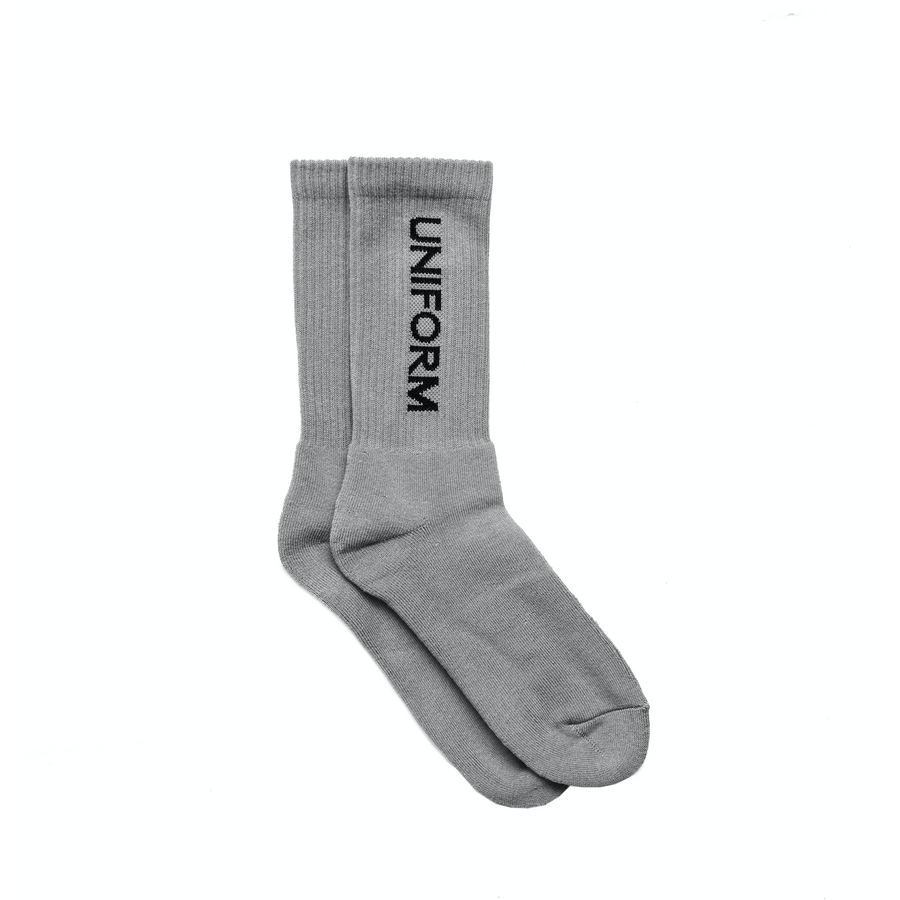 Uniform Logo Socks (Grey)