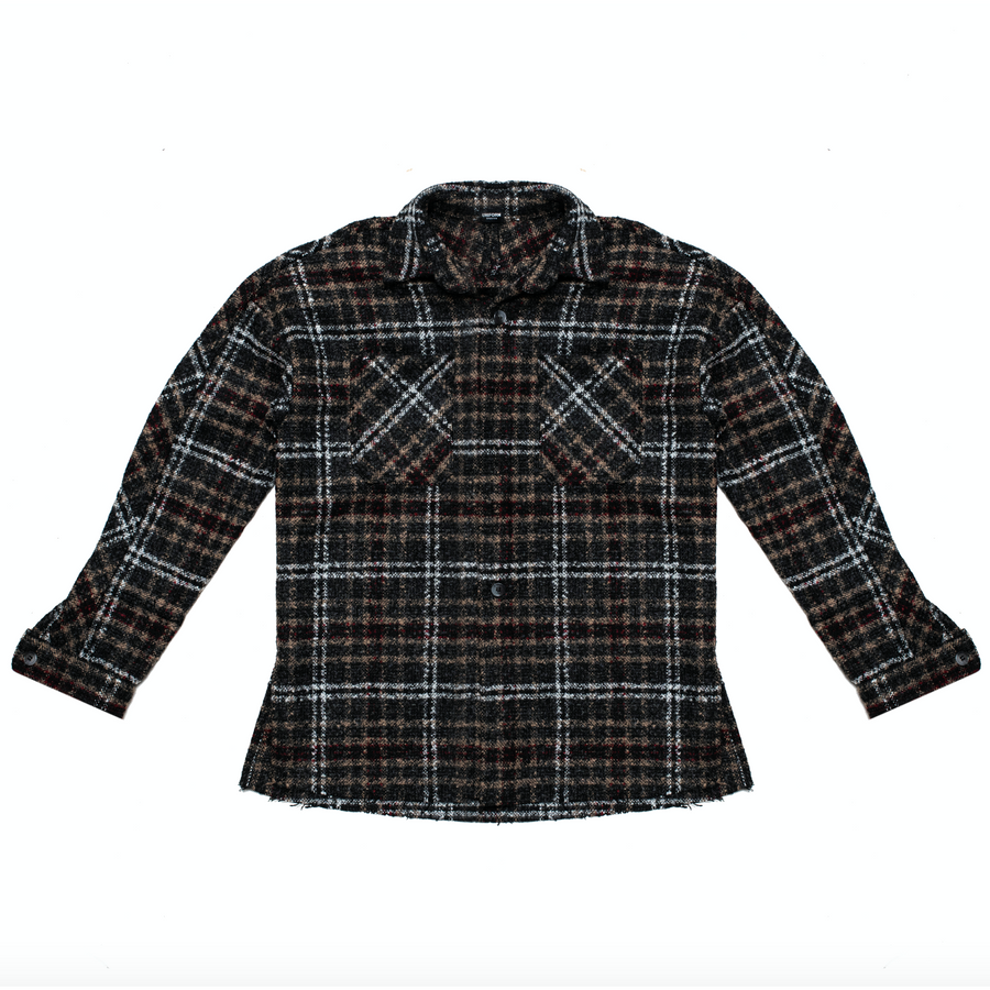 Uniform Overcoat Flannel (Brown)