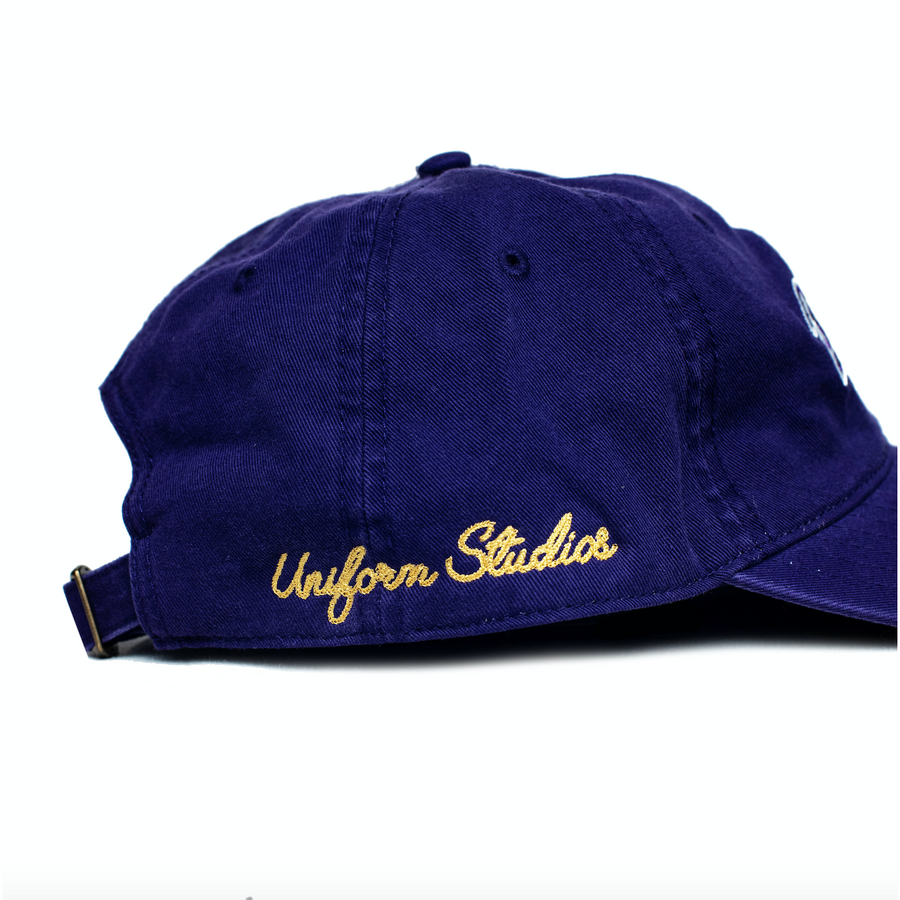 Uniform LA Dad Hat (Purple/Gold)