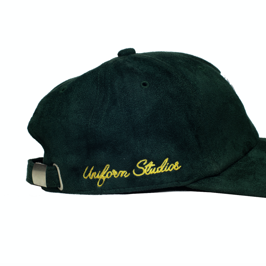 Uniform LA Suede StrapBack (Forest Green)
