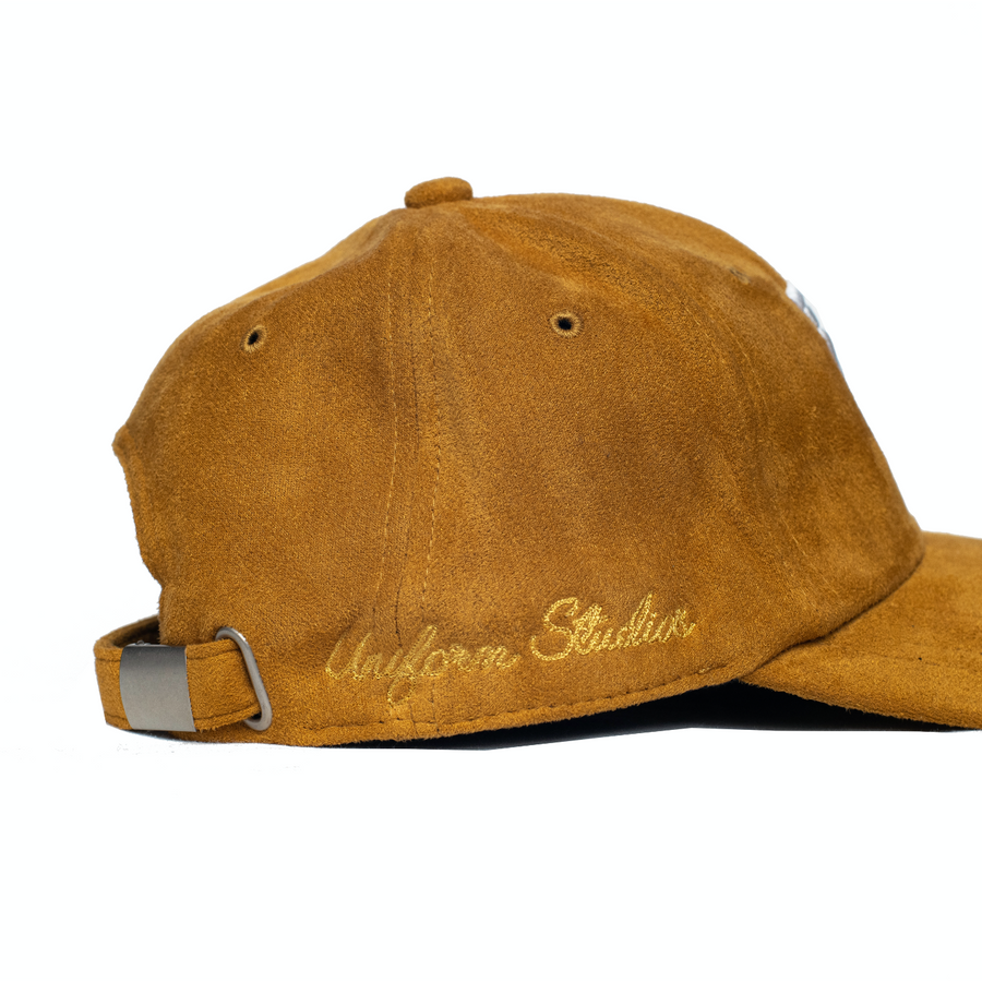 Uniform LA Suede StrapBack (Mustard Gold)