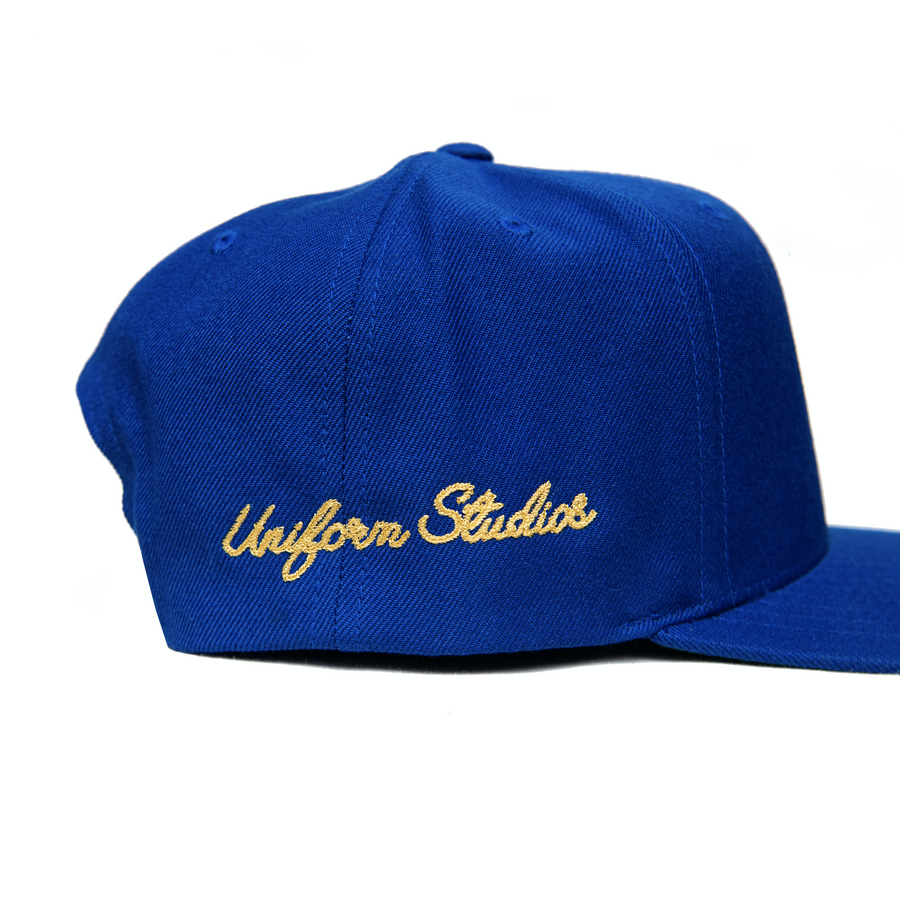 Uniform Studios LA x Monogram Snapback (Royal)