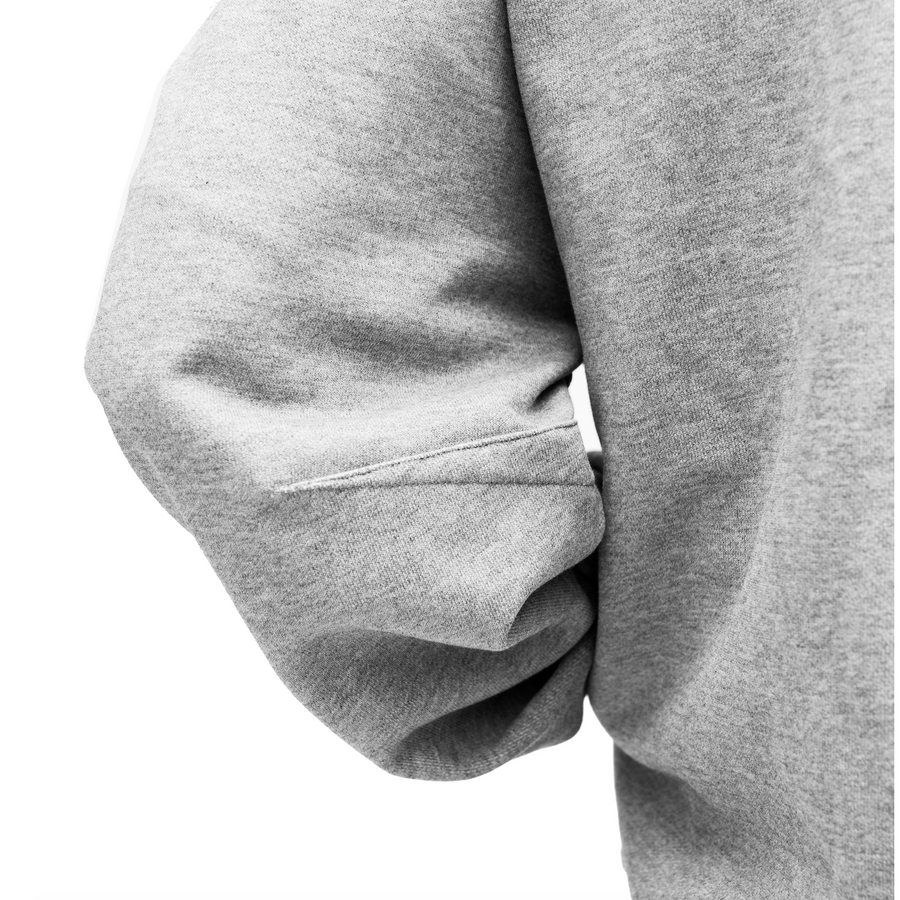 Uniform French Terry Zip Up Hoodies (Heather Grey)