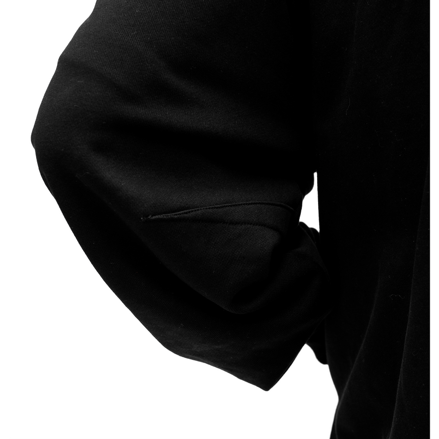 Uniform French Terry Zip Up Hoodies (Black)