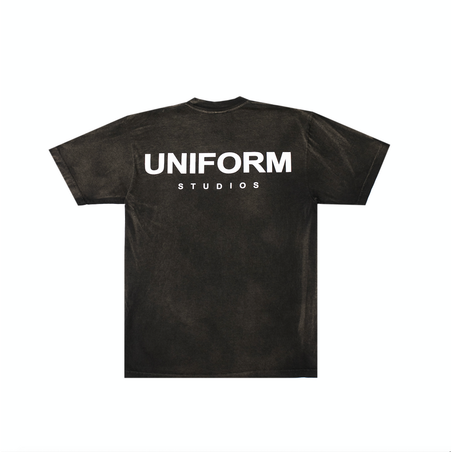 Uniform Studios Logo T-Shirt Collection Two (Washed Black)