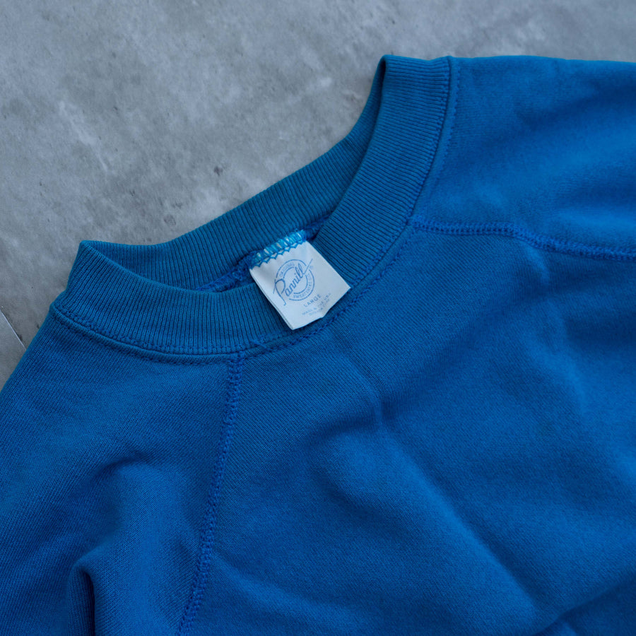 RAGLAN CREWNECK TURQIOSE(X-SMALL)