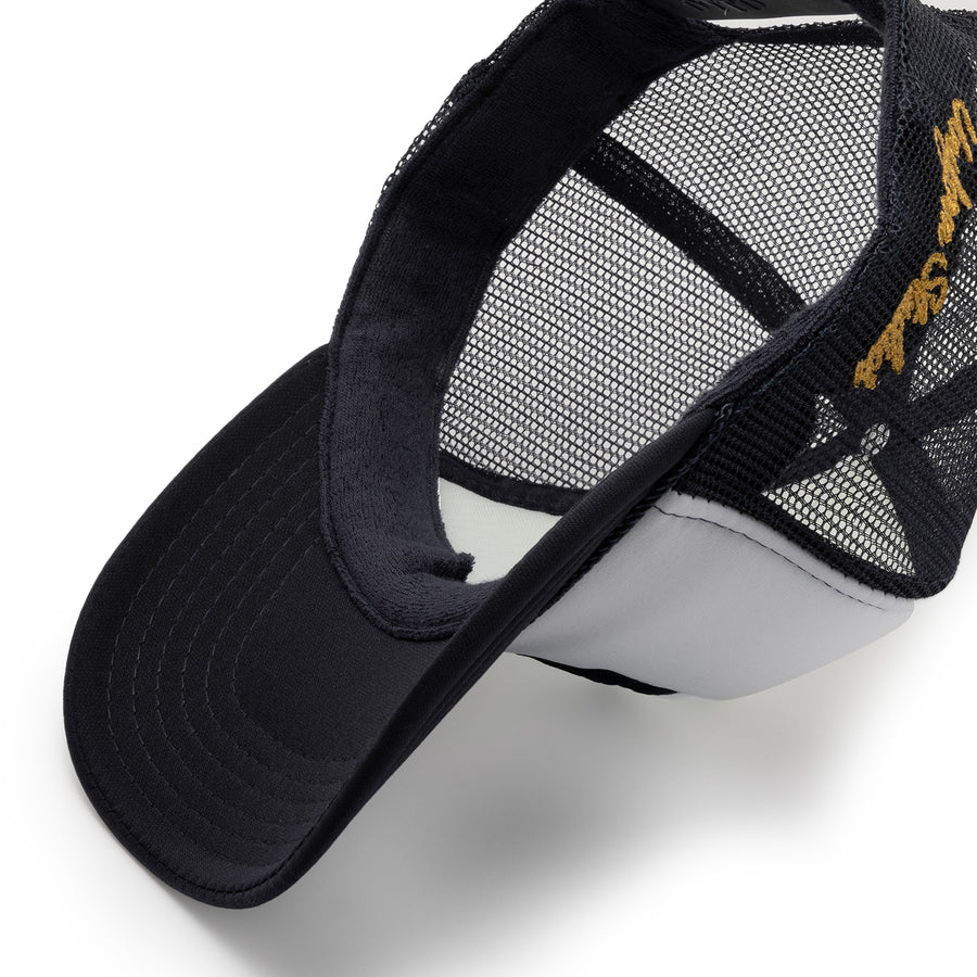 LA Trucker Hat (Navy/White)