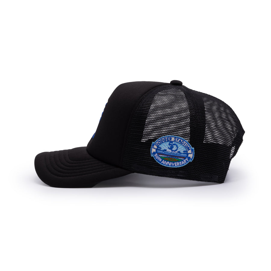 Uniform LA 50 Year Anniversary Foam Trucker (Black/Royal)