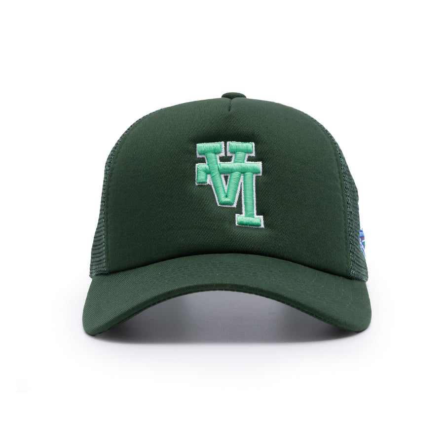 Uniform LA 50 Year Anniversary Trucker (Forest Green/Mint)