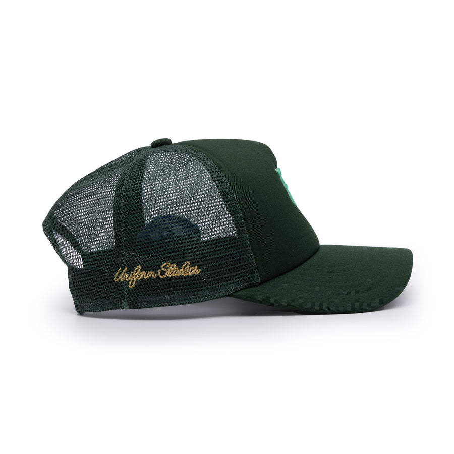 Uniform LA 50 Year Anniversary Trucker (Forest Green/Mint)