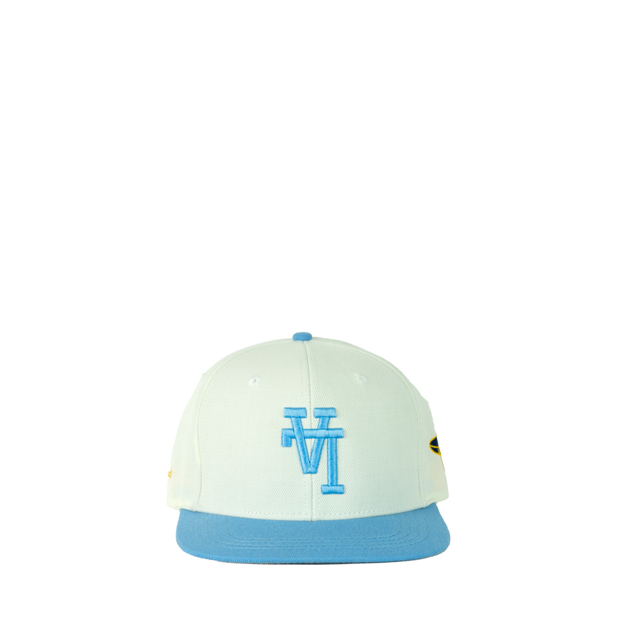 Uniform Retro All Star Game LA Snapback (Baby Blue/Cream)