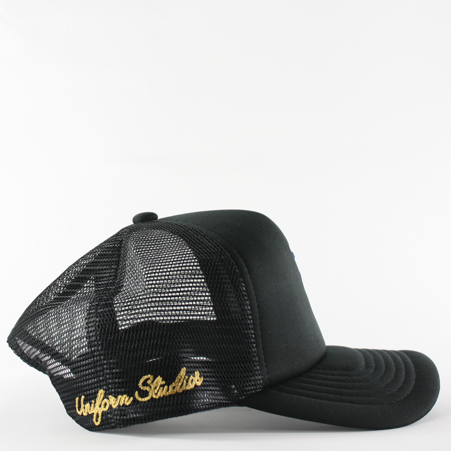 Uniform White Sox Trucker Snapback (Black/Black)