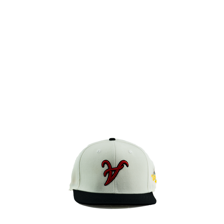 Uniform ATL Braves World Series Snapback (Cream/Black)