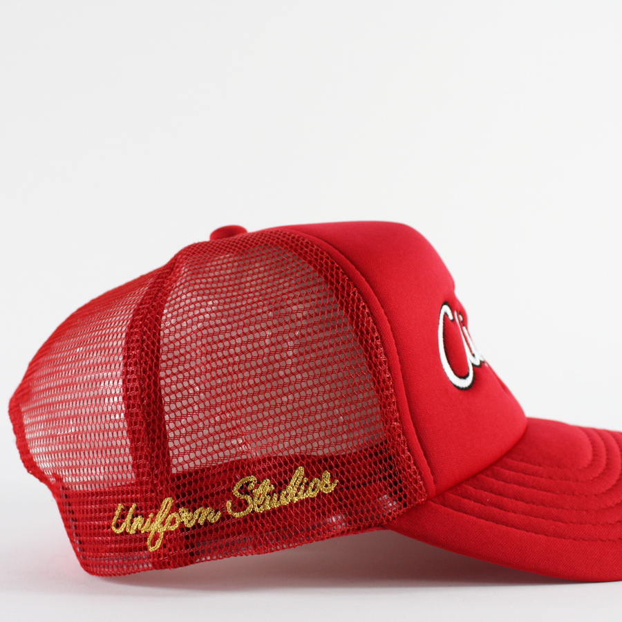Uniform Clipper Foam Trucker Snapback (Red)