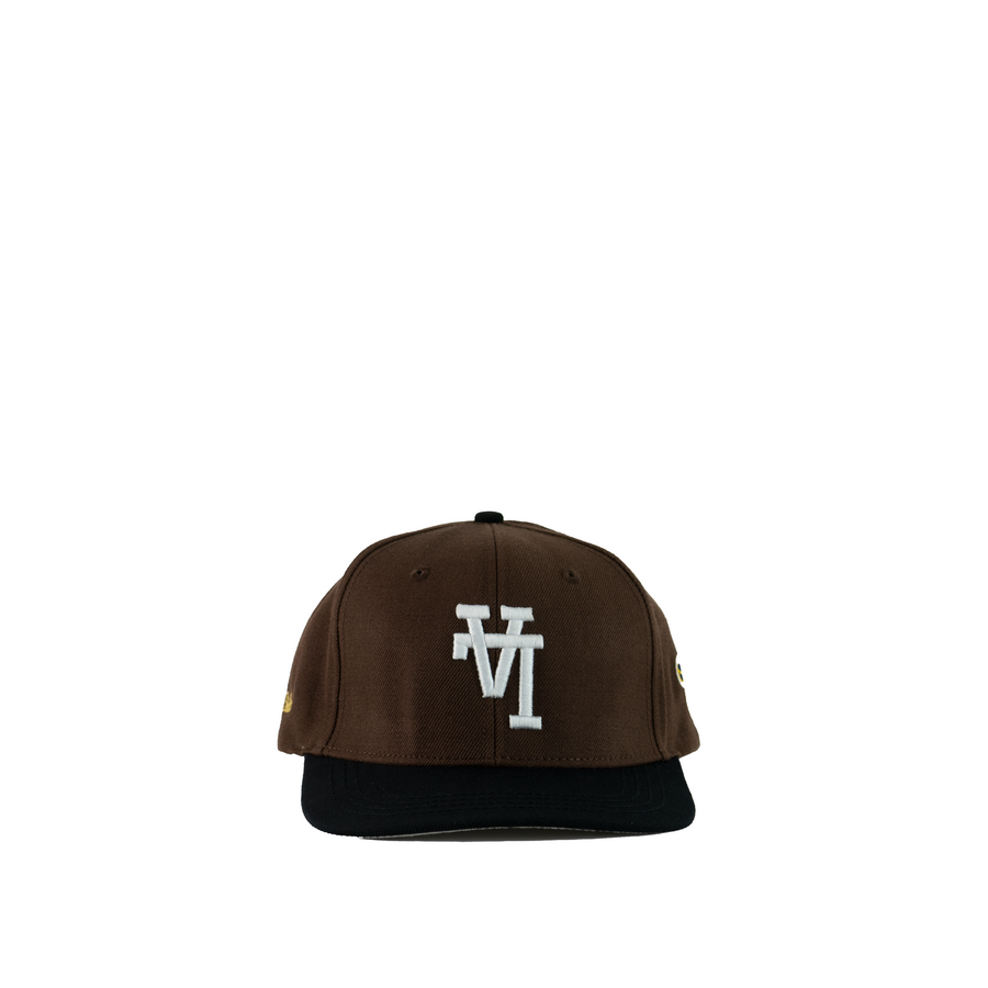 Uniform Retro All Star Game LA Snapback (Brown/Black)