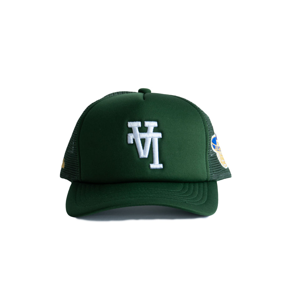 Uniform Studios LA Foam Trucker Snapback (Forest Green)