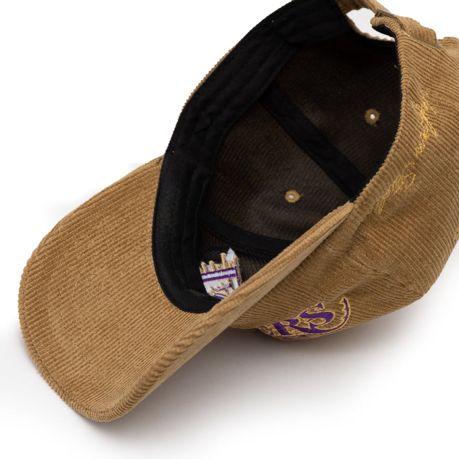 Laker Corduroy Strap-back (tan)
