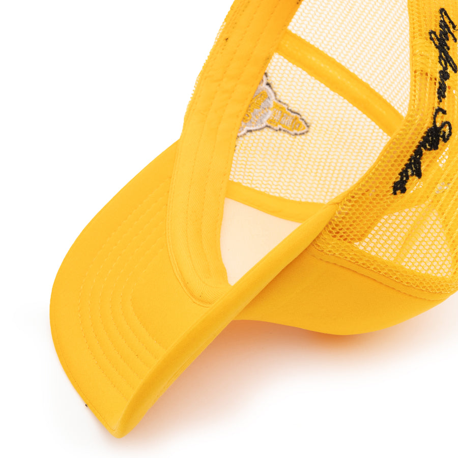World Series LA Trucker Snapback (Gold/Gold)