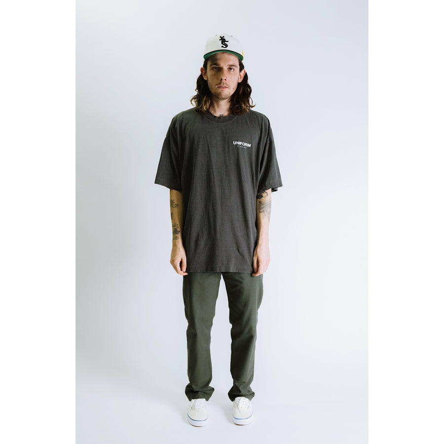 Uniform Studios Logo Tee (Pigment Black)